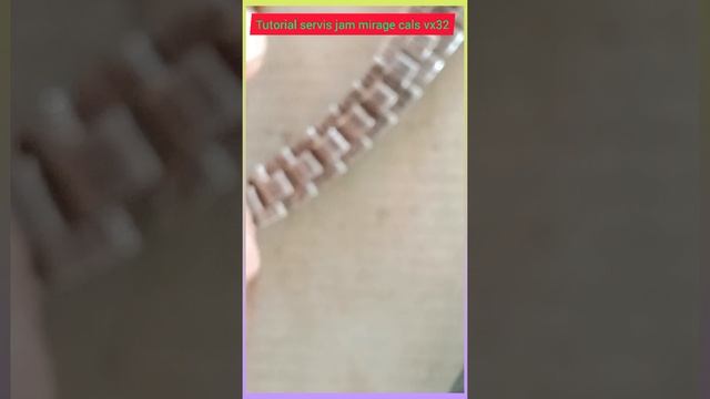 Cara service Jam Mirage cals. VX32 смотреть онлайн