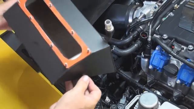 How to Install: 2015 Corvette Z06 Intercooler Expansion Tank смотреть онлайн