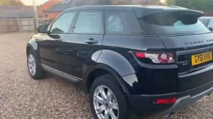 GY61 KVO Black Range Rover Evoque