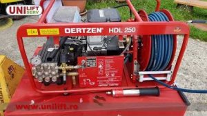 Demonstratie echipament mobil de stingere incendii _ Oertzen HDL 250