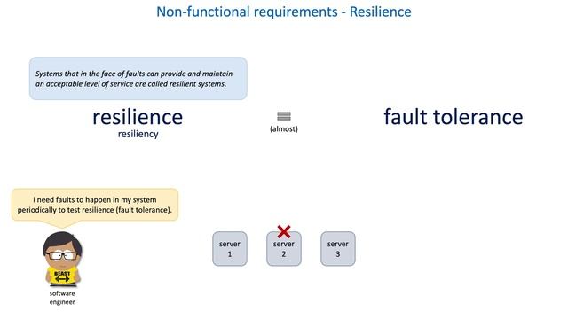 07 How to define System requirements - Fault tolerance, resilience, reliability