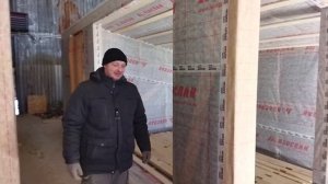 Процесс изготовления модульного каркасного дома в стиле Барн Хаус на производстве