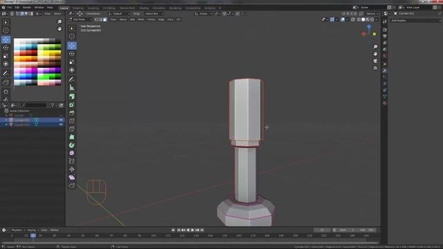 Blender.Полигональное моделирование НЛО.Polygonal Modeling Of A UFO.Zbrush.Substance Painter.UE4...