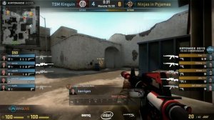 ESL One Katowice 2015 CS:GO - 1/4 F - NiP vs TSM - Dust2