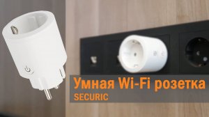 Умная Wi-Fi розетка SECURIC