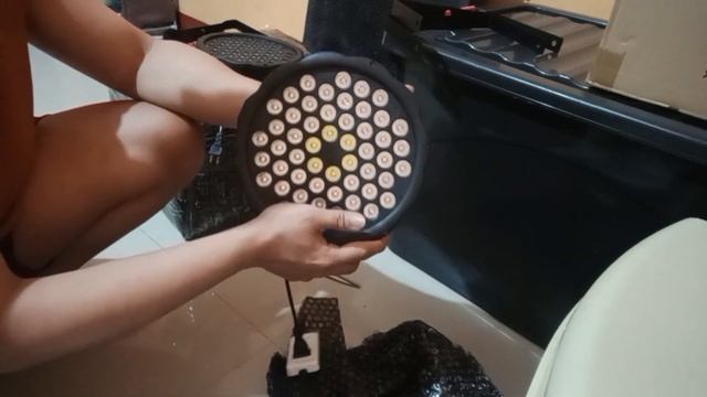 led plastic flat par light. 54 led tips po manga ka sounds.. смотреть онлайн