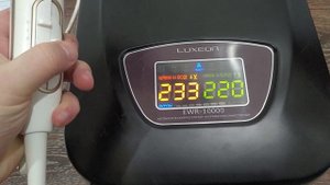 Стабилизатор напряжения Luxeon EWR 10000  в нагрузке