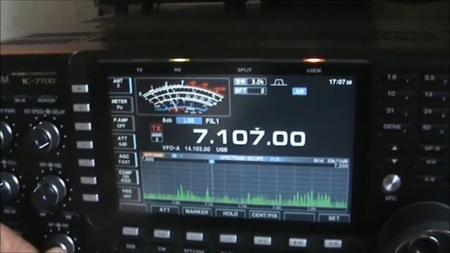 Модуляция ICOM 7300.