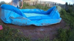 ВОДА ЧИСТАЯ ЦЕЛЫЙ МЕСЯЦ/ ПЛЮСЫ надувного БАССЕЙНА/ Как МЫТЬ надувной БАССЕЙН/ ДЁШЕВО и сердито