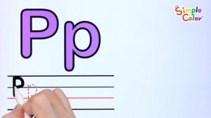 For Kids ABC 유아와 아이들을 위한 F~Z 알파벳 배우기 | 알파벳 쓰는 방법 - 심플컬러