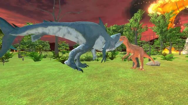 King Shark Superman King shark-Indominus rex Dinosaurs  Fight