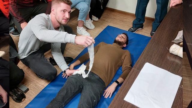 Занятие в центре медицины и катастроф