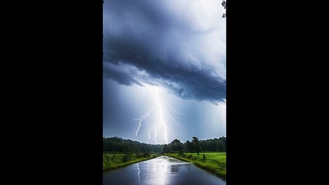 Дождь, Гроза, Гром и Молния На Море. Звуки Для Сна смотреть онлайн