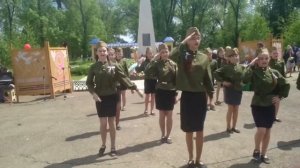 9 мая 2016 года. Дондуковская. "Смуглянка" в исполнении тг Грация