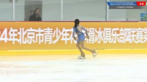 07 Liu Yi Yi Girls Advanced Novice Free Skating June 9 2024