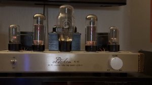 Oldchen EL34 Tube Amp + Jamo S801  (Your Latest Trick - Dire Straits)