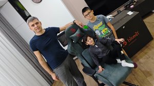 Распаковка кресла A4Tech Bloody GC-740
