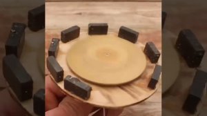 Очередная попытка сделать вечный двигатель из магнитов