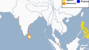 East India colonization on the map! Колонизация Ост-Индии на карте!