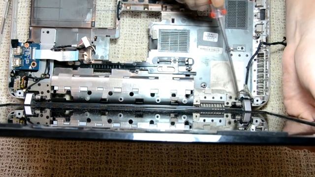 Как разобрать ноутбук HP Pavilion dv6 2111er Disassembly (часть 2) - YouTube