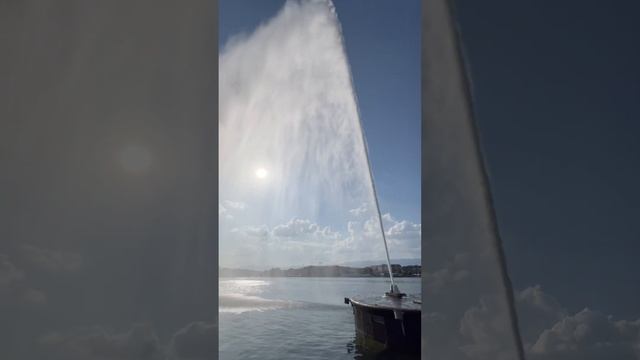 Geneva lake fountain :)