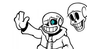 Sans burns the water 2