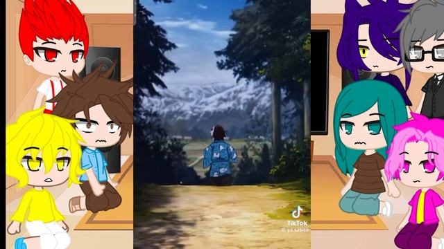 Реакция 13 карт на Вару как на Танджиро смотреть онлайн