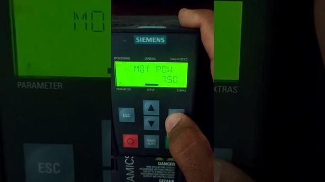 CONFIGURAÇÕES SINAMICS G120c 15hp #SIEMENS # SINAMICS