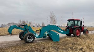 Обзор прицепного грейдера HANMA TIGER