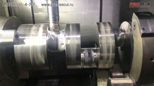 Фрезерная обработка коленчатого вала