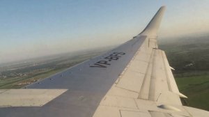 Boeing 737-500 (VP-BFS) UTair рейс Санкт-Петербург - Москва