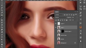 Портрет в стиле Дрим-Арт в Photoshop