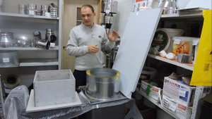 Проходные узлы через перекрытие для дымохода