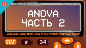 Atompix Statistics course. ANOVA Часть 2. Работа с пересекающимися группами. Урок №34