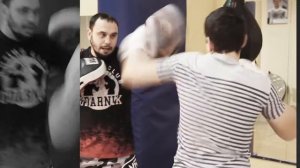 Udarnik boxing coach Maksim Zhuravlev