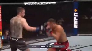 UFC 267! Пётр Ян vs Кори Сэнлхаген полный бой