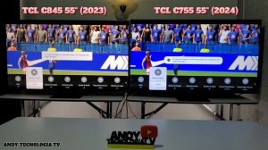 TCL C845 vs C755: Smart TVs 4K Mini LED / 4K 144Hz / Dolby Vision / HDMI 2.1