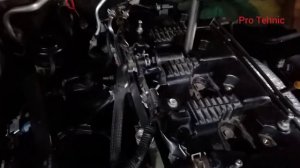 Suzuki Grand Vitara. Эксперимент по раскоксовке бензинового двигателя..., замером компрессии....mp4