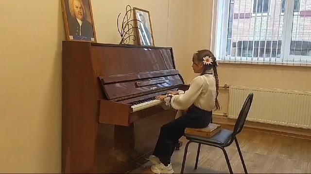 К.А.Лешгорн этюд соч 136 N9, исп. Кира Курдик