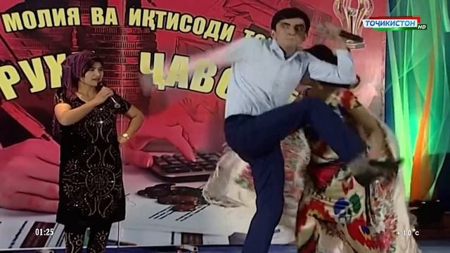 ТВТ | Маҳфили зарифон: Рақобат миёни дастаҳои «Кишоварз» ва «Ҷавонӣ» смотреть онлайн