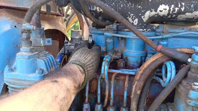 Переоборудование МТЗ-52 в МТЗ-82 (установка предпускового подогревателя, испытание часть 8) смотреть онлайн