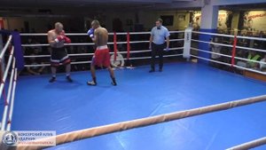 Профессиональный бокс Россия - Виталий Чаркин VS Руслан Мбазиира - НОКАУТ