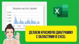 Как в Excel сделать красивую диаграмму с областями. Практический урок для начинающих.