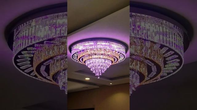 Bluetooth jhumar chandelier with remote control #viral #jhumar #song #work #electric #lightroom