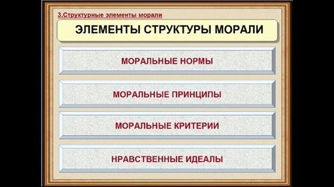 Лекция .Мораль, ее содержание,функции и структура