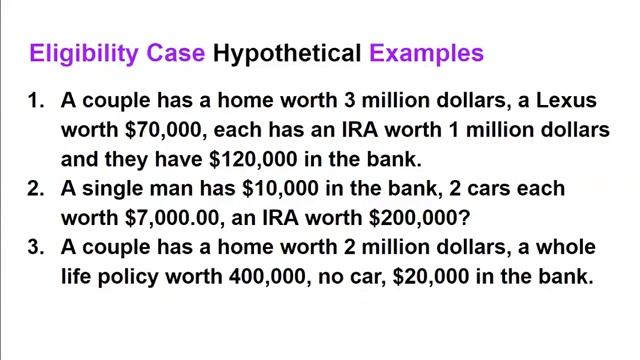 Medi-Cal Planning and Asset Protection Webinar смотреть онлайн