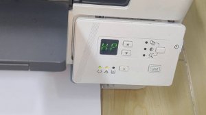 HP LaserJet Pro MFP M125 M126 M127 series error code E1 solution