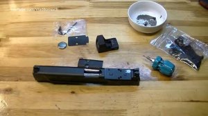 Пистолет Smith & Wesson M&P CORE установка коллиматора