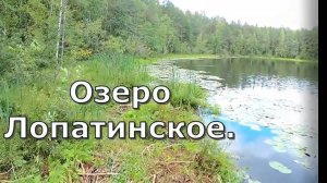 Озеро Лопатинское. Оричевский район. Вятка.