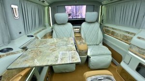 Mercedes V300 with 4 captain chairs